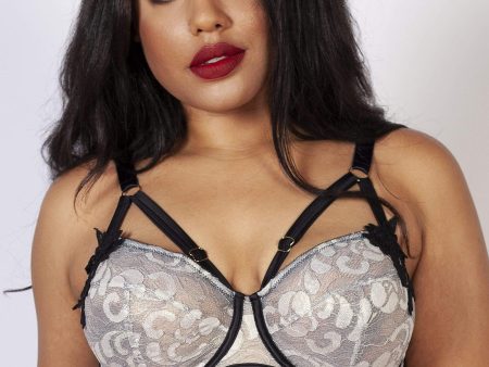 Renee Embroidered Underwired Bra B - H on Sale