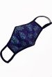 Playful Promises Blue Paisley Face Mask Fashion