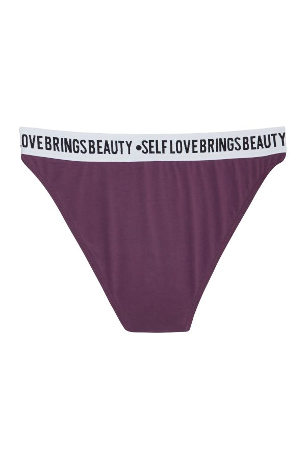 Felicity Hayward Self Love Purple Curve Brief Online Sale