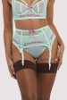 Self Love Mint Suspender Belt For Cheap