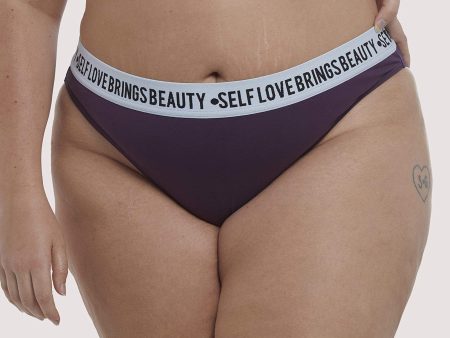 Felicity Hayward Self Love Purple Curve Brief Online Sale