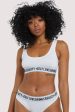 Self Love White Crop top Online Hot Sale