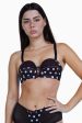 Bettie Page Spot Overwire Bra A - E Online now