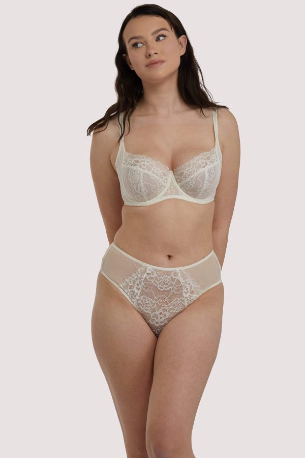 Rosalyn Ivory Full Coverage Bra Cheap