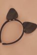 Regalia Cat Ear Headband Black on Sale