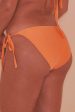 Wolf & Whistle Orange Crochet Lace Tie Side Bikini Brief Online