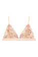 Wolf & Whistle Grace blush embroidered triangle bra Supply