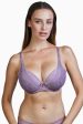 Sophia Heather Purple Plunge & Push Up Bra Online