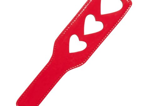 Regalia Heart Spanking Paddle Red For Discount