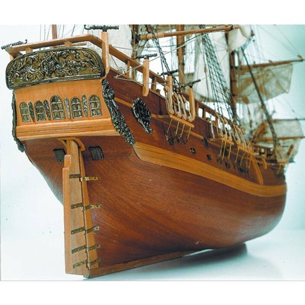 22516 1 60 HMS Endeavour Wooden Ship Model Fashion