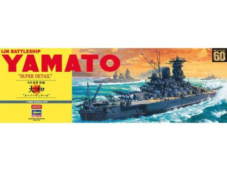 1 450  IJN BATTLESHIP YAMATO   SUPER DETAIL on Sale