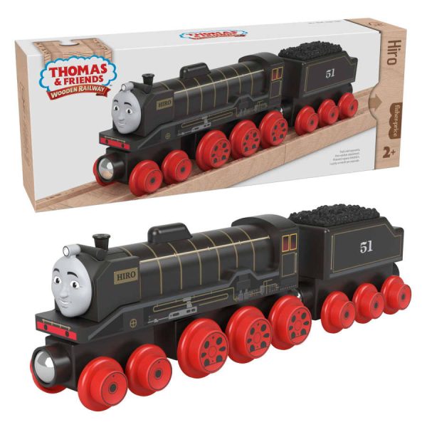 Thomas and FriendsWooden Railway Hiro Engine and CoalCar Hot on Sale