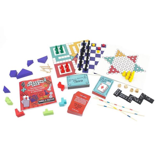 Boredom Box Games and Puzzles Supply