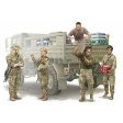 00429 1 35 Modern U.S. Soldiers   Logistics Supply Team Plastic Model Kit Online Sale