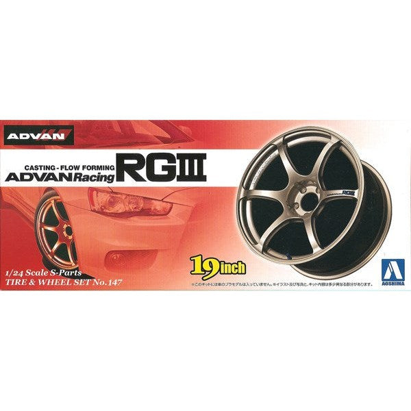 1 24 Advan Racing RGIII 19in Wheels Fashion