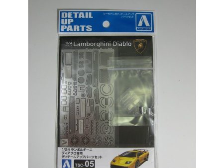 1 24 LAMBORGHINI DIABLO Common DetailUp Parts Online