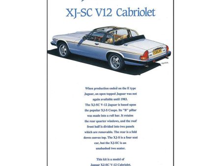 1 24 Jaguar XJSC V12 Cabriolet Online now