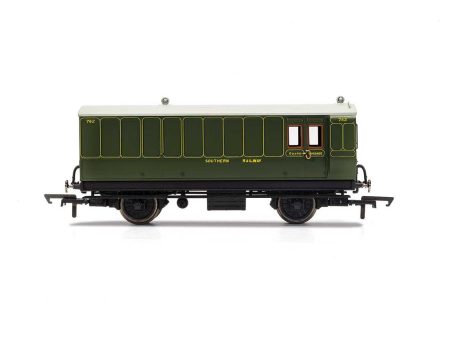 HO SR 4 WHEEL COACH BRAKE BAGGAGE 762  ERA 3 For Cheap