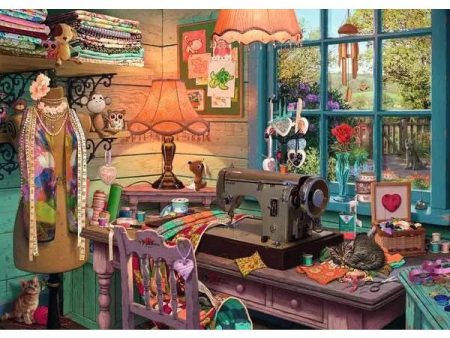 1000pc My Haven No. 4 The Sewing Shed Puzzle Cheap