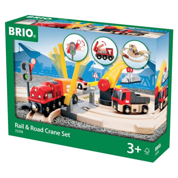 Rail and Road Crane Set 26 pieces For Cheap