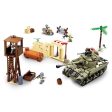 Model Bricks 790pc WW2 Battle Scene Cheap