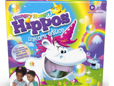 Hungry Hungry Hippos Unicorn Edition Cheap