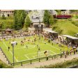 HO Football Pitch with Clubhouse Sound Online Hot Sale