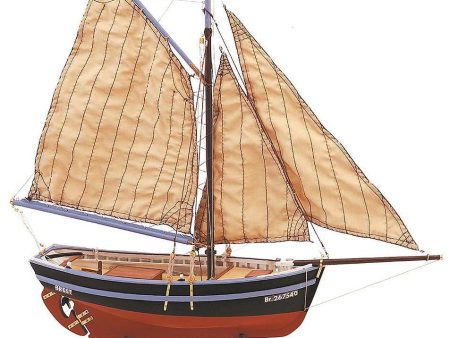 19007 1 25 Bon Retour Fishing Boat Wooden Ship Model For Cheap