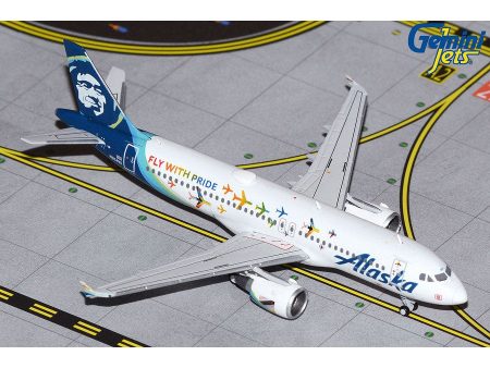 1 400 Alaska Airlines A320200 N854VA  Fly With Pride? livery For Sale