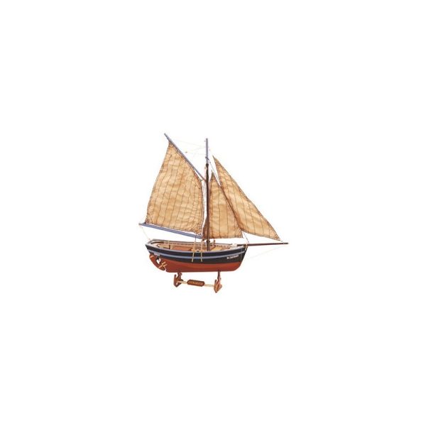 19007 1 25 Bon Retour Fishing Boat Wooden Ship Model For Cheap