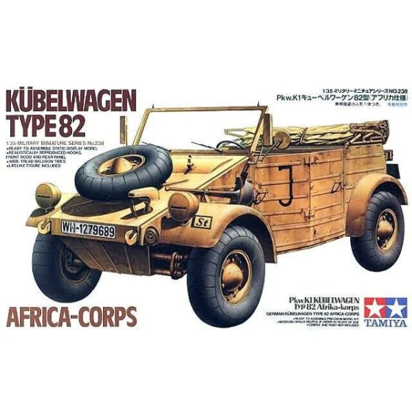 1 35 German Kübelwagen Type 82 AfricaCorps Fashion