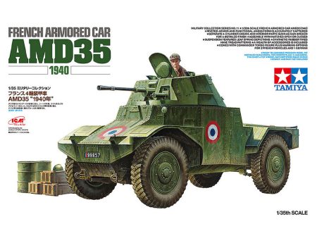 1 35 French Armoured Car AMD35 1940 Online Sale