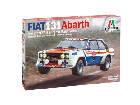 1 24 FIAT 131 Abarth 1977 Sanremo Rally Winner Sale