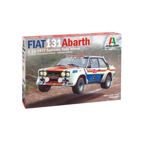 1 24 FIAT 131 Abarth 1977 Sanremo Rally Winner Sale