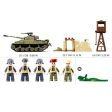 Model Bricks 790pc WW2 Battle Scene Cheap