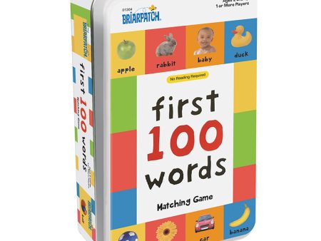 First 100 Words Tin on Sale