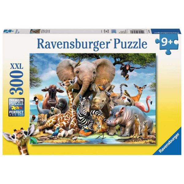 300pc Favourite Wild Animals Puzzle Supply