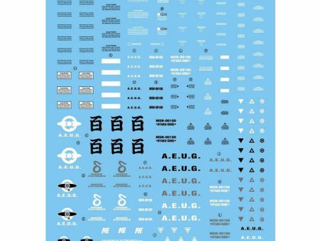 Gundam Decal 08 MG MSN100 Hyakushiki Cheap