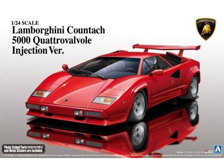 1 24 LAMBORGHINI COUNTACH 5000 QUATTROVALVOLE INJECTION Ver For Discount