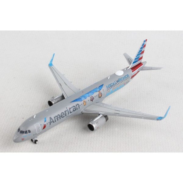 1 400 American Airlines A321S N167AN Flagship Valor Medal of Honor Fashion