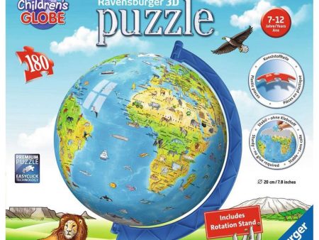 180pc Childrens Globe 3D Puzzleball Discount