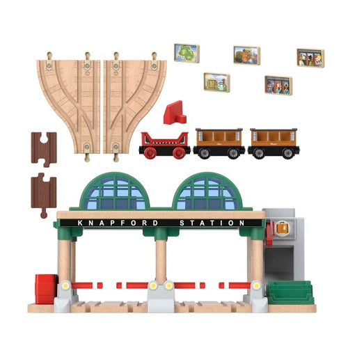 Thomas and FriendsWooden Railway Knapford Station Passenger Pickup Playset Online Hot Sale