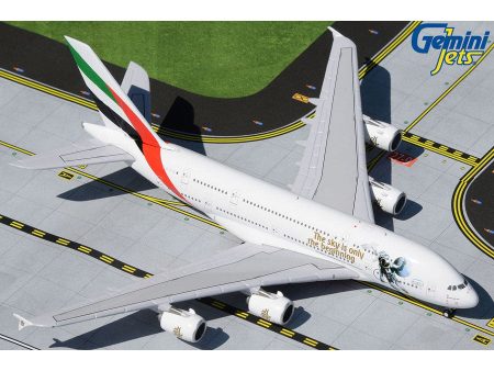 1 400 Emirates A380 UAE in Space Livery A6EEH Online Sale