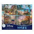 500pc Kinkade Disney 4In1 S6 Online