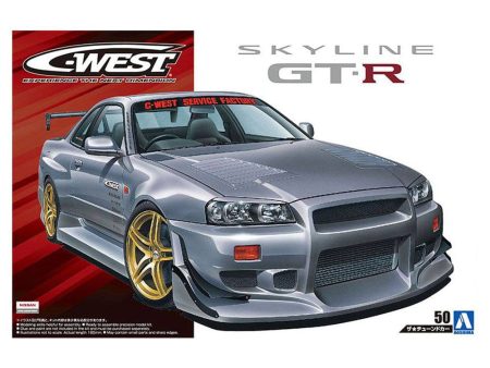 1 24 CWEST BNR34 SKYLINE GTR 02 Online Sale