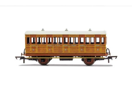 HO GNR 4 WHEEL COACH 3RD CLASS 1636  ERA 2 Hot on Sale