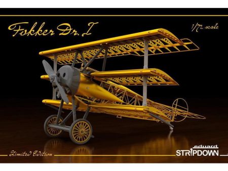 2114 1 72 Fokker Dr.I STRIPDOWN Plastic Model Kit For Cheap