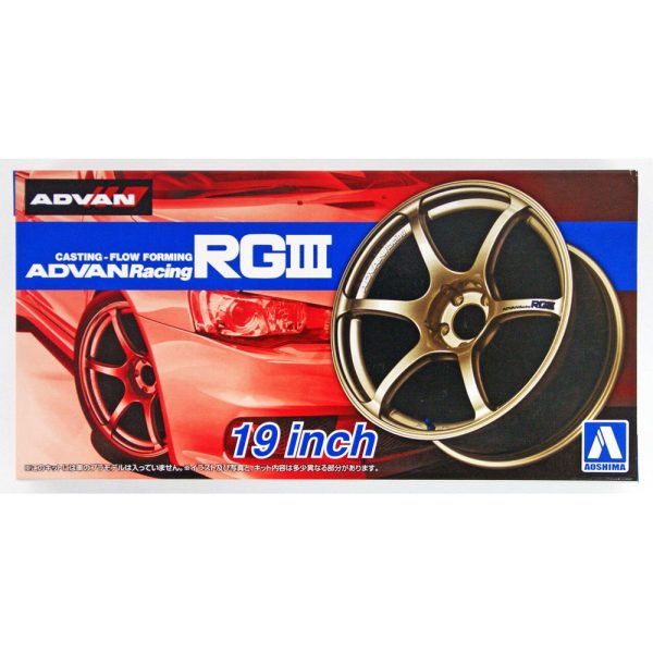 1 24 Advan Racing RGIII 19in Wheels Fashion