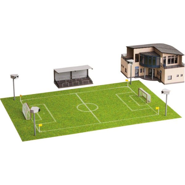 HO Football Pitch with Clubhouse Sound Online Hot Sale