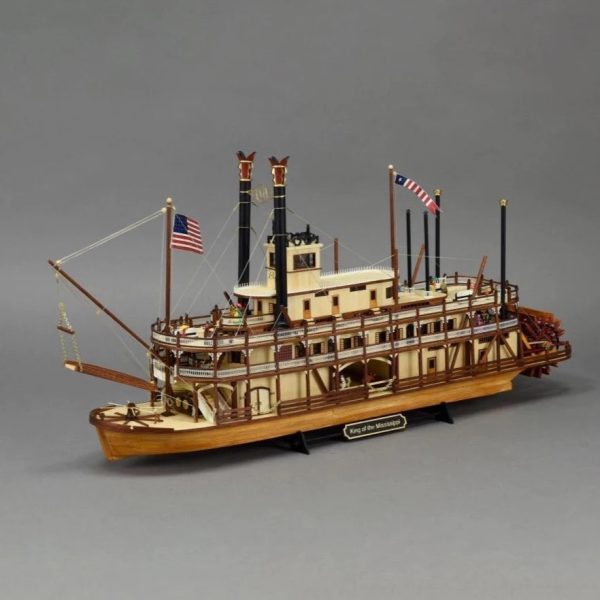 20515 1 80 King of the Mississippi 2021 Wooden Ship Model Online Sale